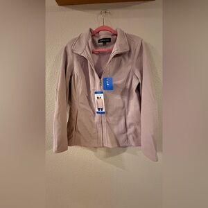 Andrew Marc Women's Light Purple Utility Jacket